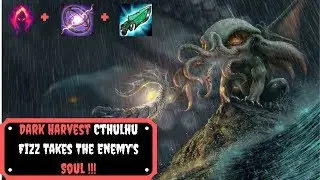 Fizz ONE SHOT Dark Harvest Build | Fizz Mid Vs Orianna 9.19