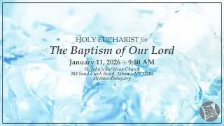The Baptism of Our Lord