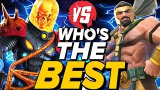 Кто лучший в MCOC? Геркулес против Космического Призрачного Гонщика | Marvel: Битва Чемпионов