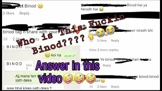 Binod | Who's Binod??? | Binod Controversy | All Things About Binod | Story Of Binod