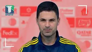 Mikel Arteta reacts to the two consecutive defeats ahead of the clash against Sporting