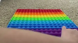 Extra large rainbow pop it! #asmr