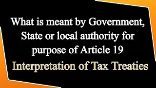 What is meant by Government, State or local authority for purpose of Article 19 - +91-9667714335