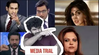 Media Trial Of Rhea Chakraborty | The Ultimate Godi Media