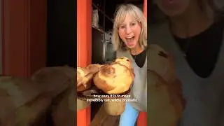Рецепт поповеров с корицей и сахаром