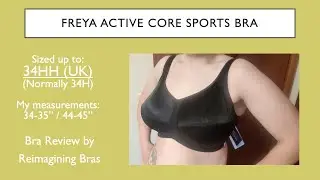 The best high impact sports bra for running in 34HH (UK)! Freya Active Core Sports Bra review