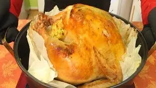 Parchment Paper Turkey - Thanksgiving