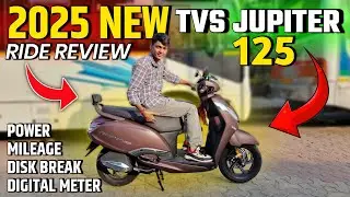 New TVS JUPITER 125 2025 Review | Mileage, Ride Review