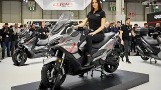 QJMotor Fort 600 &mdash; убийца TMAX и AK550? Премиальный китайский макси-скутер 2026 года.