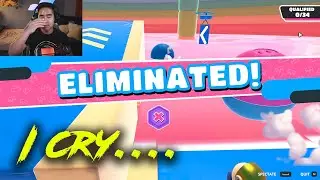 FALL GUYS: MY GIRLFRIEND IS THE ULTIMATE TROLL! (CO-OP) FUNNY GAMEPLAY