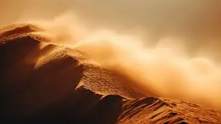 Soft Wind in Sand Dunes - 1 Hour for Meditation or Relaxation - No AI