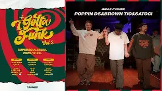 Poppin DS & Brown Tio & Satoci - Judge Cypher #IGottaFunk #IGottaFunkPopping