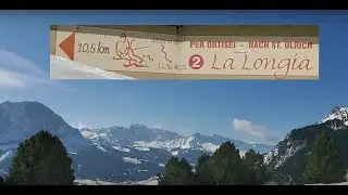 Жемчужина Доломитов - трасса La Longia. 10,5 километров вниз на одном дыхании!