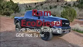 Часть 2. Тест GDE Ecodiesel на буксировку MPG и EGT SFT против GDE
