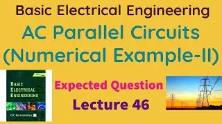 Problem on Parallel AC Circuit Calculation of Power Factor Basic Electrical Engineering VTU JNTU KTU