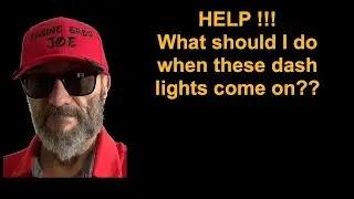 ENGINE SHOP JOE  CAN MY TRIP CONTINUE WITH THESE LIGHTS ON???