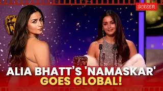Alia Bhatt Brings Indian Elegance To BAFTA Stage | Screen