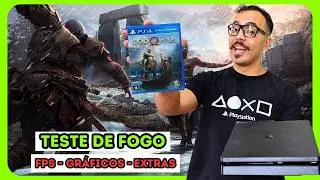 An&aacute;lise de Performance: GOD OF WAR 2018 (GOTY) no PS4 Slim e FAT