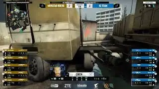 Luken desatado con awp vs Movistar riders