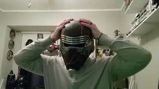 Updated my 'Supreme Leader' Kylo Ren helmet