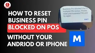 How To Reset MoniePoint Business PIN Blocked WITHOUT Android or iPhone App
