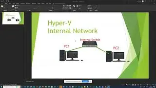 hyper-v basic internal network topology