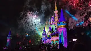 2022 Disney World - Disney Enchantment Night Time Show and Fireworks