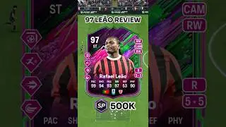 97 Shapeshifters Le&atilde;o Review 🇵🇹🟢 The Most Explosive Striker in FC25? #Shorts #FC25 #Leao #FYP