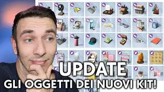 Gli OGGETTI dei due nuovi kit  su THE SIMS 4  NEWS&INFO!