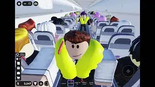 Flyadeal Airbus A320 from Robloxia to London | Cabin Crew Simulator Roblox