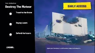 Fortnite save the world* Meteoric Fall