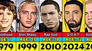EMINƎM Transformation From 0 to 52 Year Old (Updated)