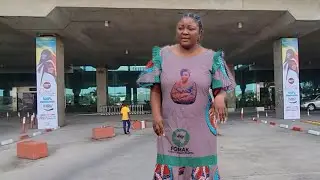 KAKE : ARRIVÉ YA BELLEVUE NA AÉROPORT DE MAYA MAYA A BRAZZAVILLE TADDY REAGI FACE A BELLEVUE