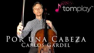 Carlos Gardel Por una Cabeza Cello and Piano Tango Music feat. Tomplay Interactive Sheet Music