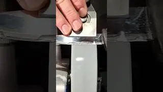 Sharpening a real dull and damage knife to razorsharp! #tormek #sharpening #knife  #razorsharp