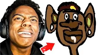 IShowSpeed reacts to His FAN ARTS again! *FUNNY* *RAGES*