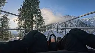 This Alpine Coaster Ride in Washington Is a MUST-TRY Winter Bucket List😱😱