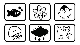 High Contrast Black and White Images for Babies | Visual Stimulation 0&ndash;6 Months