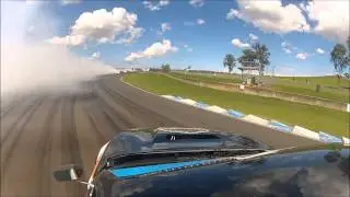 Chasing the blaze unit at top gear live 2014