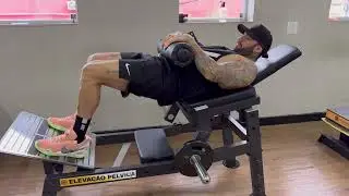 ELEVAÇÃO PÉLVICA NA MÁQUINA - (DIEGO)