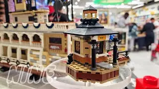 LEGO River Steamboat (21356) and Amelia Ticket booth (5009157) - first look