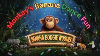 🎉 &ldquo;Monkey&rsquo;s Banana Dance Fun!&rdquo; Kids Rhymes and Song🐒🍌