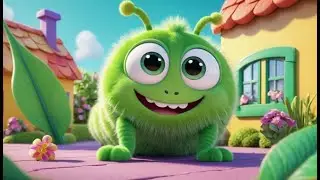 Fuzzy Caterpillar Crawls | English Nursery Rhyme | Kids Songs | Baby Songs