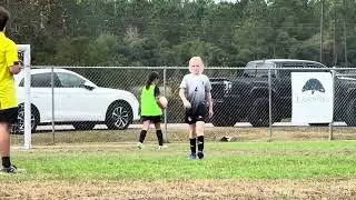 16. BAYS Girls U10 Soccer Game # 1 Coach Matt 11-22-25