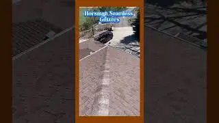 Huge Gutter Job in Boulder, CO  #shorts #short