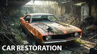 Abandoned Muscle Car Revival | From Junkyard to Legend&rdquo;