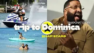 DJ Khaled Enjoys Dominican Republic Vacation with Family: Good Vibes on Snapchat!