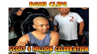 Scout 4 million subscribers celebration