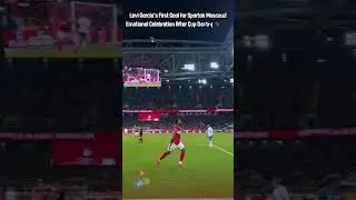 Levi Garcia&rsquo;s First Goal for Spartak Moscow! Emotional Celebration After Cup Derby Stunner!