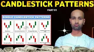 Candlestick patterns course part 01📊।all single candlestick patterns। technical analysis । #trading 